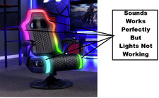 USED - X Rocker Adrenaline RGB Stereo Gaming chair  -  ( No LED Light )