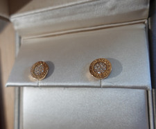 Bvlgari 18kt rose gold pave