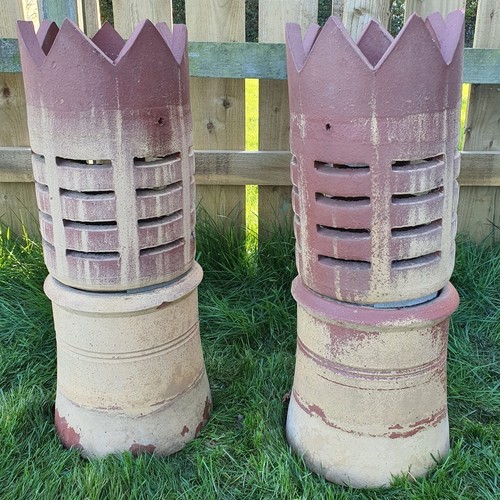 Pair crowned cowls matching - pair,