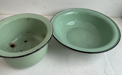Chamber pot wash bowl enamel - pot,