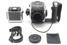 [EXC+5] Zenza Bronica S2 Late Camera Film Back x 2 Nikkor-P.C 75mm f/2.8 JAPAN