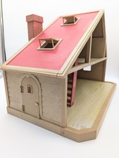 1985 Epoch Sylvanian Families Deluxe House with ladder,  good played with cond'n