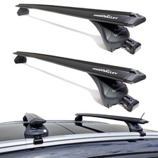 Aerodynamic Roof Rack Wing Bars, Fits BMW X1, X2, X3, X4, X5, X6 Flush Rails