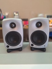 GENELEC 8020A Silver Metallic -  Monitoring System Speaker - Pair