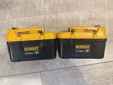 2 X Dewalt DE9280 28V 2.2A 62Wh Li-Ion Power Tool Battery FAULTY SPARES / REPAIR