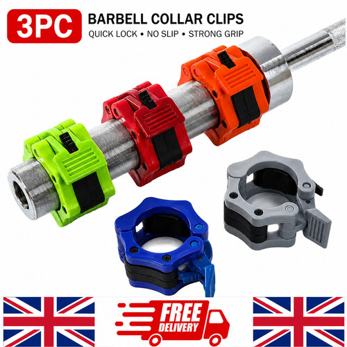 Inch olympic barbell clamps - olympic,