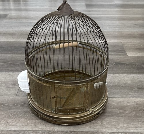 Antique leon all - brass, bird