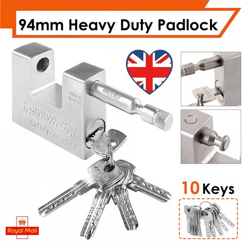 94mm heavy duty padlock - padlock, &