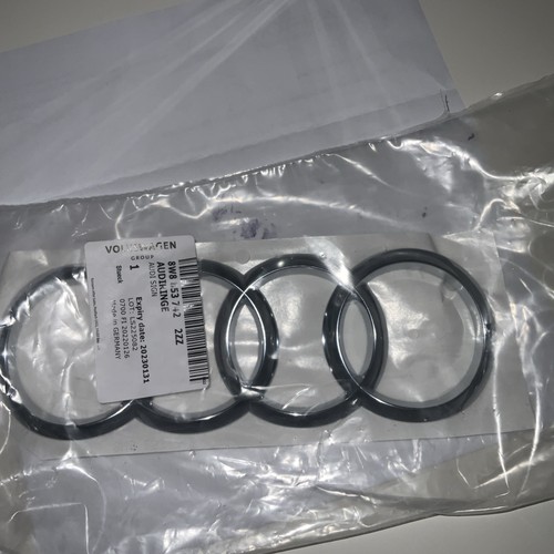 Genuine audi badge emblem - badge,