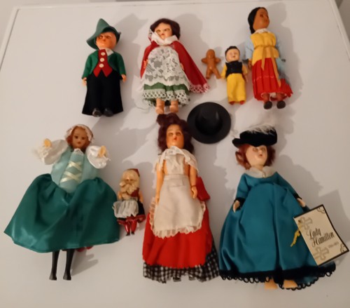 Bundle vintage dress doll - of,