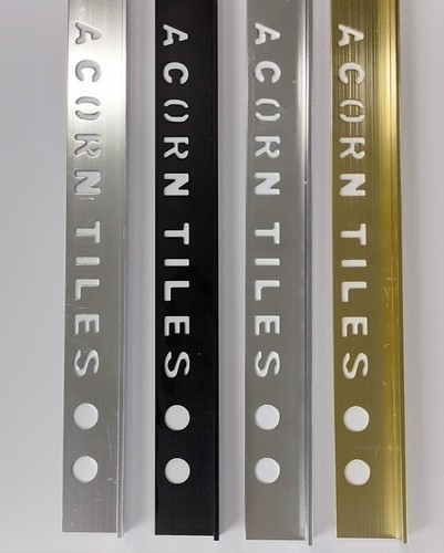 Aluminium metal tile trim - aluminium,