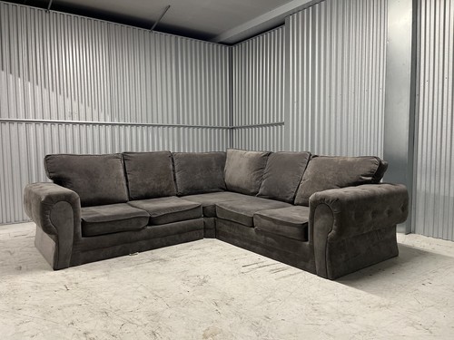 Grey verona seater shaped - verona, l