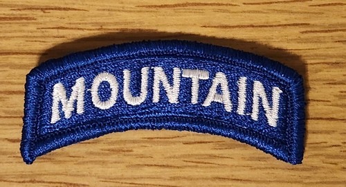 Army mountain tab - us,