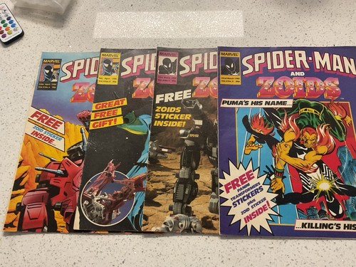 Spider man and zoids - and,