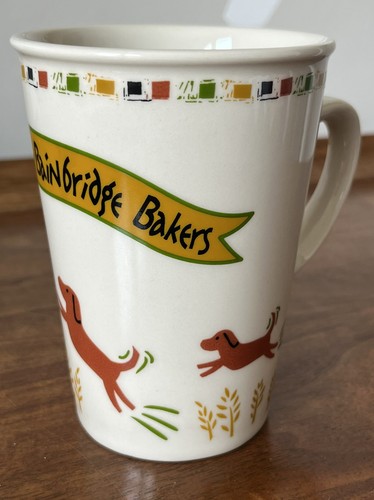 Bainbridge bakers mug dog bike - bainbridge,