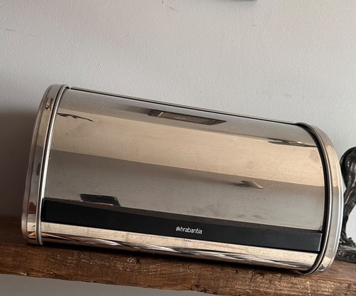 Brabantia bread bin stainless - bin,