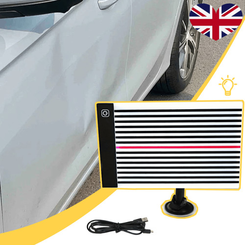 Pdr led line board light - line, dent