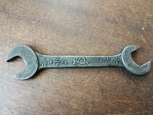 Vintage snail brand spanner - vintage,