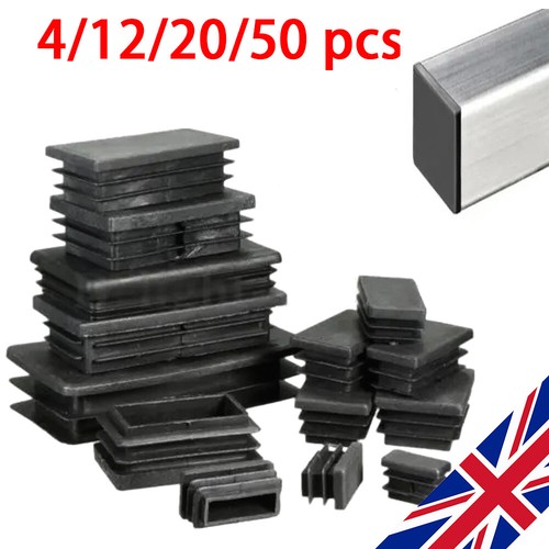 Square end cap plastic tube - plastic,