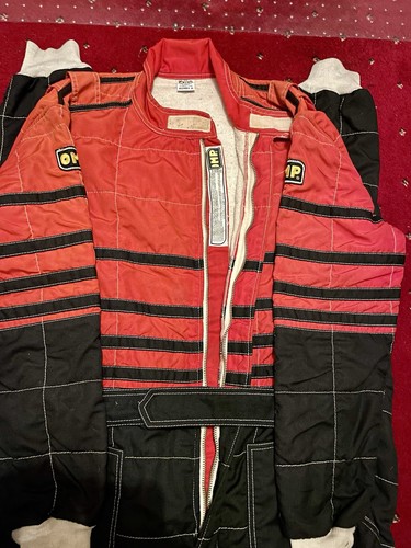 Omp red black nomex iii - red, &