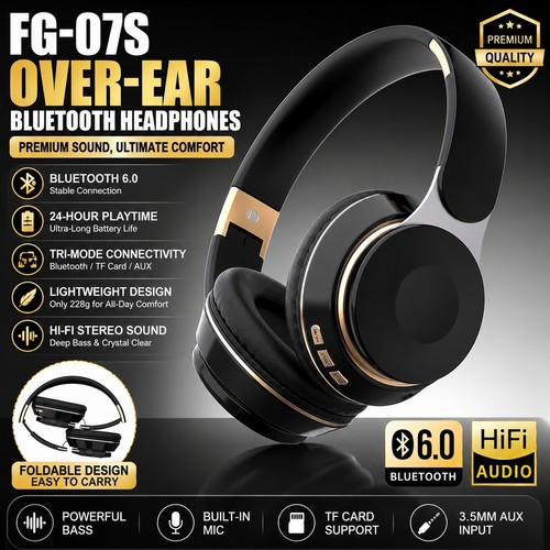 Wireless bluetooth over ear - bluetooth,