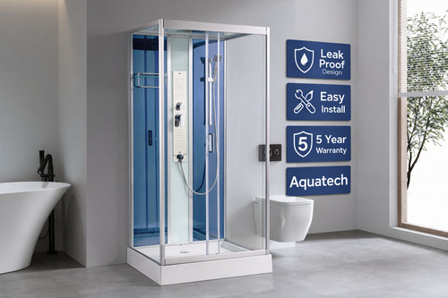 Aquatech shower cabin - shower, 1000x800
