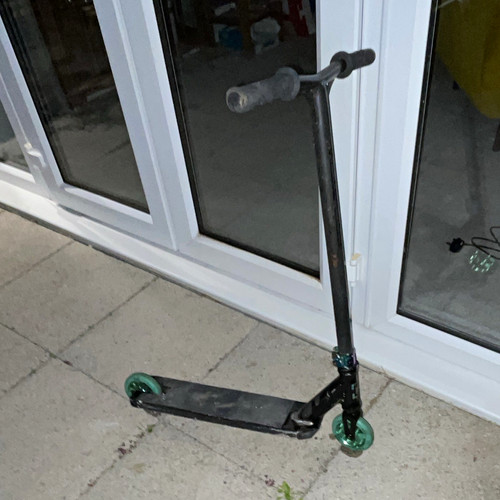 Black green push - black, &