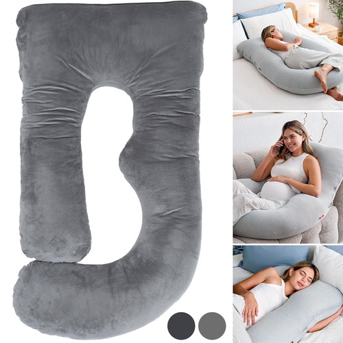Pregnancy pillow u shaped - pillow, 59"
