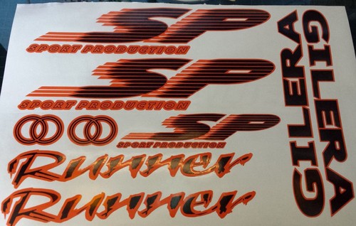Gilera runner sticker decal - gilera,