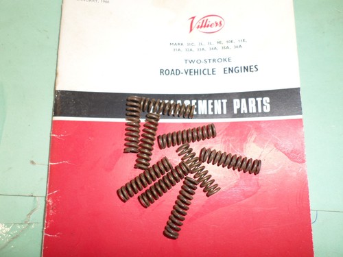Villiers genuine clutch spring - villiers,