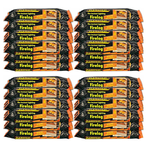 Fire logs flamefast fireplace - flamefast,