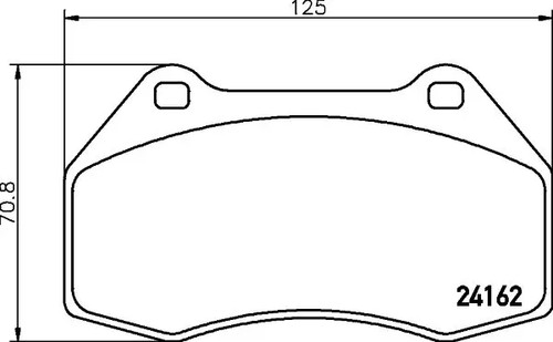 Brake pads 8db - brake,