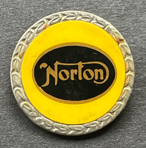 Motorcycle pin badge norton - motorcycle,
