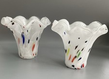 Pair of Murano Italian Hand