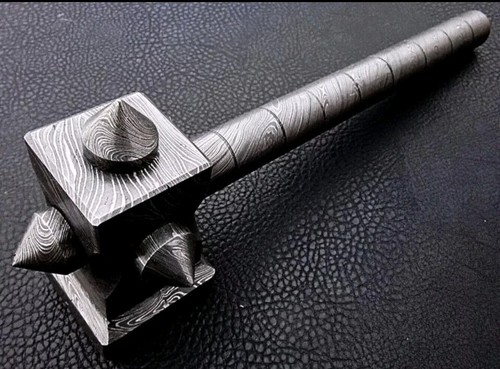 Handmade damascus steel viking - damascus,