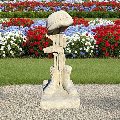 Gray cement military memorial - military,