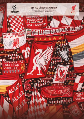 Programme liverpool v - :,