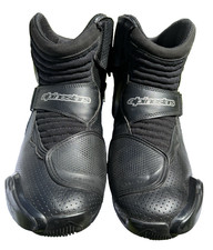 Alpinestars SMX-1R V2 Vented Boots Black Sz US 13.5 EU 46 Riding Motorcycle NICE