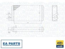 Heat Exchanger, interior heating for AUDI MAGNETI MARELLI 350218403000