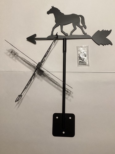 Horse metal weather vane wind - weather,