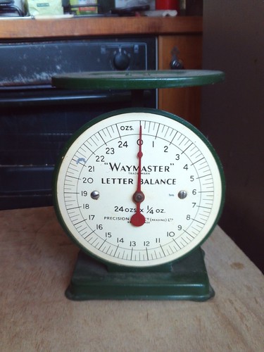 Vintage waymaster letter scale - vintage,