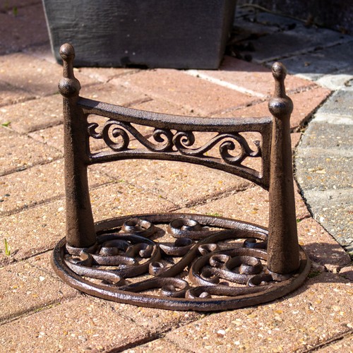 Cast iron ellipse - ellipse, scraper