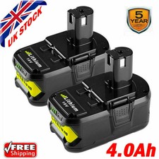 2X For Ryobi P108 18V 4.0Ah