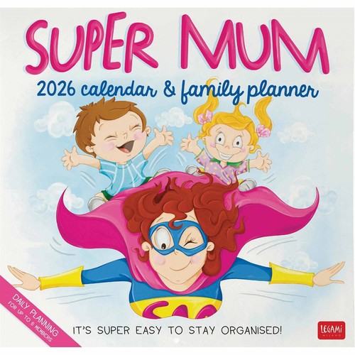 Super mum family planner 2026 - family,