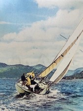 Vintage Advertising Toffee Sweets Tin Sailing Firth of Clyde Edward Sharp & Sons