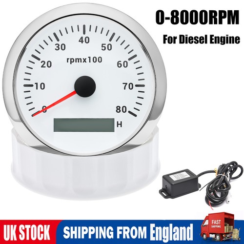 85mm diesel engine tachometer - 85mm,