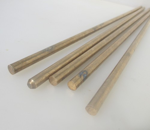 Antique solid brass rod - antique,