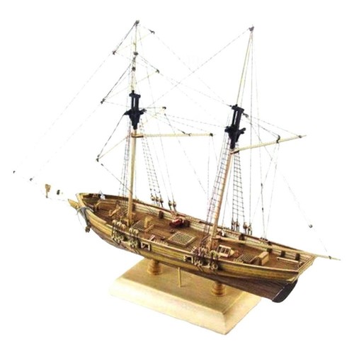 Wooden ship model - wooden, diy
