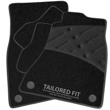 To fit Ford Fiesta MK3/Fiesta RS Turbo 1990-1993 Tailored Black Car Mats [BFW]