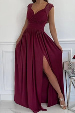 Formal Long Evening Dresses Ball Gown Party Prom Bridesmaid Wedding Dresses uk.